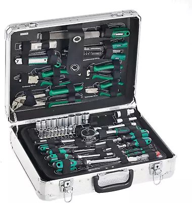 Brüder Mannesmann 29075 Aluminum Tool Case Equipped With Accessory Package... • £71.30