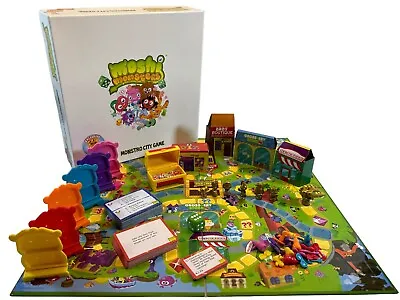 Moshi Monsters Monstro City Board Game By Vivid 2011 (6yrs+) ~ VGC • £9.10