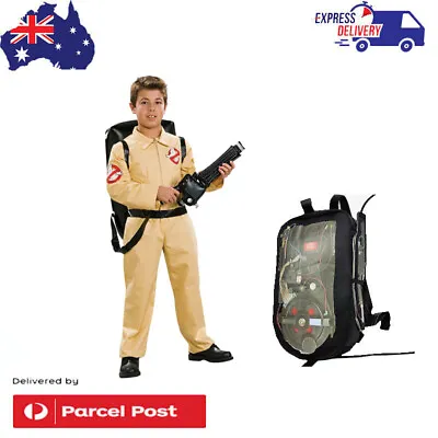 Ghostbusters Kids Cosplay Costume Jumpsuit Outfits Backpack Xmas Costume Gift AU • $19.49