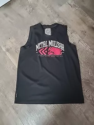 Classic Metal Mulisha Logo Jersey Black World Wide Domination Tank Top Xl • $35