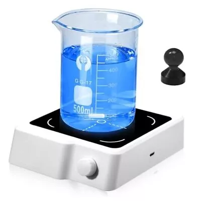 Magnetic Stirrer W/Stir Bar Retriever 2000RPM Magnetic Stir Plate 70fl.oz  • $35.18