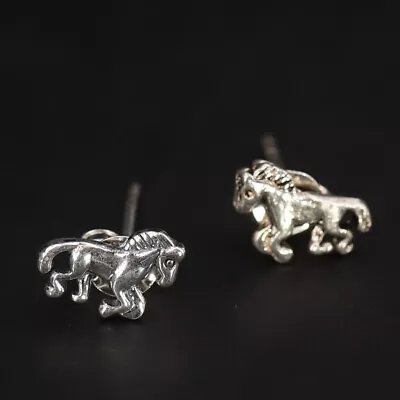 NEW Sterling Silver - WTS WATSON Horse Animal Stud Earrings - 1g • $2.99