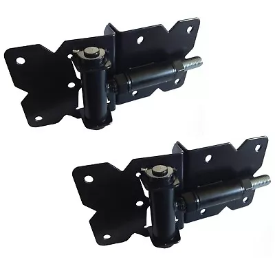 Self Closing Vinyl Fence Gate Hinges (Vinyl PVC Fencing) - Spring Close Hinges • $35.95