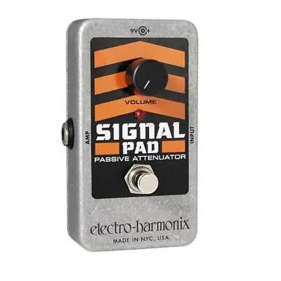New Electro-Harmonix EHX Signal Pad Attenuator Guitar Effects Pedal • $51.20