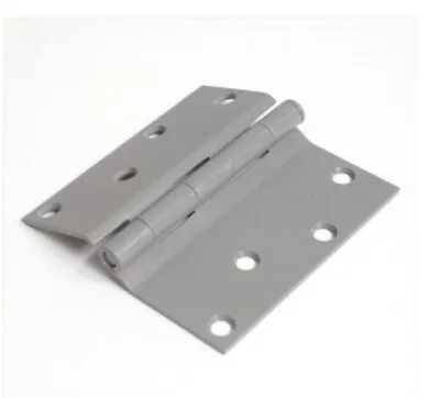 3 Pk) Peachtree PT09 Door Hinge 4x4 Offset Leaf Plain Bearing Outswing  Grey • £39.91