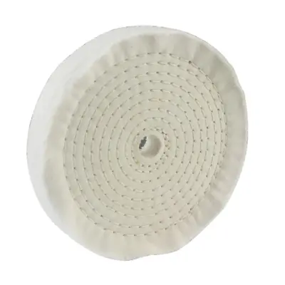 Extra Thick 8 Inch Fine Cotton Buffing Polishing Wheel 70 Ply Bench Grind NEW • $22.80