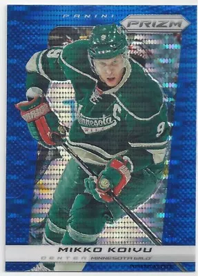 2013-14 Panini Prizm Blue Pulsar Mikko Koivu #155 • $0.72