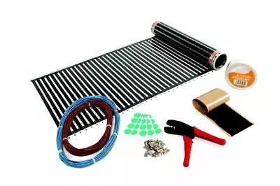 Underfloor Heating Film Kit For Laminate Timber Floors 130 Or 160W/M2 UK Stock • £255