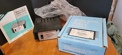 Micronta Regulated 12 Volt Power Supply Converts 120 VAC To 12 VDC • $40