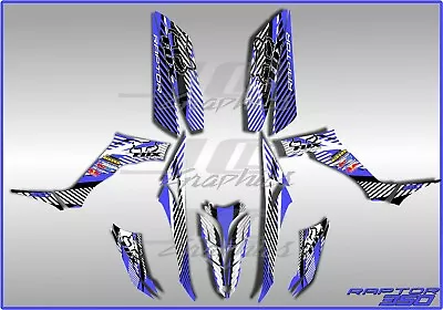 $95 • Buy YAMAHA RAPTOR 350 Full Graphics Kit ..THICK AND HIGH GLOSS