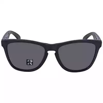 Oakley Frogskins Prizm Black Polarized Square Unisex Sunglasses OO9013 9013F7 55 • $131.99