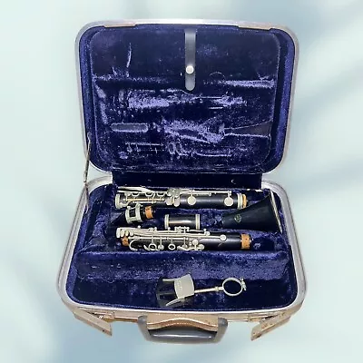 Antique 1908 Conn Clarinet With Case S#15325 Bell Collar Broken For Repair • $84.99