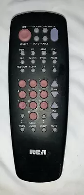 Vintage Rca Large Vhs/tv Universal Remote Program Vintage Devices • $7.41