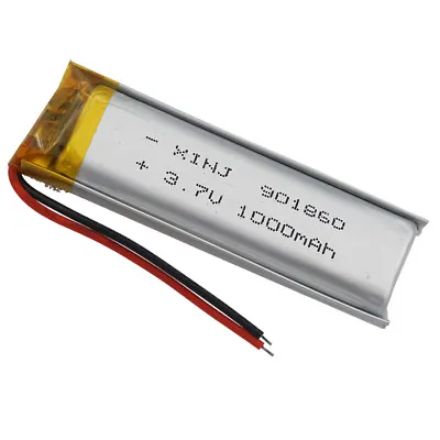 3.7V 1000mAh Rechargeable Polymer Li Battery 901860 For Driving Recorder 091860 • £8.28