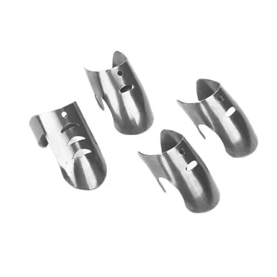  4 Pcs Metal Finger Guard Protectors For Cutting Multifunction • $10.18