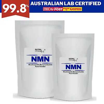 NMN Nicotinamide Mononucleotide Powder 99.8% Certified Australia NAD+ Supplement • $425