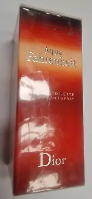 Dior Aqua Fahrenheit EDT 75ML VERY RARE BATCH New Slight Damaged Box  • £75