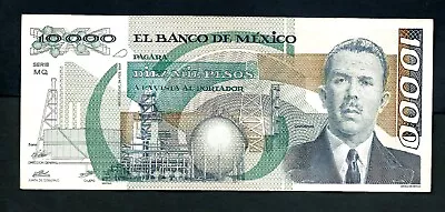 Mexico (P89c) 10000 Pesos 1987 VF+ • £2.30