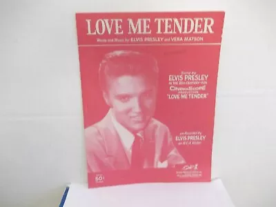 Elvis PresleySheet Music Love Me Tender US1956 Classic Elvis CoverMint- • $9.99