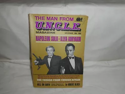 The Man From Uncle Magazine:  November 1966 Vol. 2 No. 4.   • £11.87