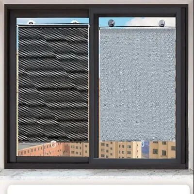 £7.14 • Buy Magic Curtain Roller Blind Sunshade Blackout Curtain Window Drapes Car Bedroom
