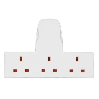 3 Way / Gang UK 3 Pin Multi Socket Plug Extension Mains Handy Adaptor Cable Free • £5.99