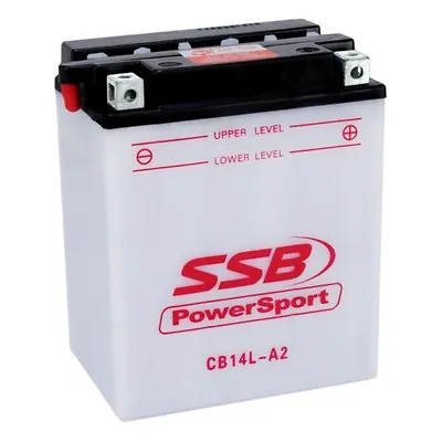 12N14-3A = YB14L-A2 Motocycle Battery For Yamaha FZR1000 FJ1200 Suzuki GSXR1100 • $87.95