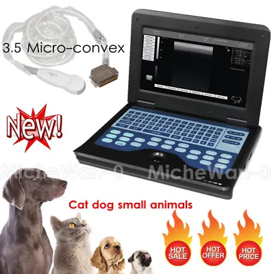 £1201 • Buy Portable Laptop Machine Digital Ultrasound Scanner For Cat Dog Animals, NEW