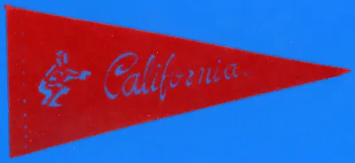 Old Vintage 1970's  California  Baseball Pennant *H416 • $17