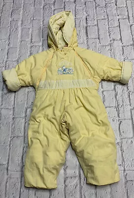 Vintage Snow Suit Baby Embroidered 18 Months • $25