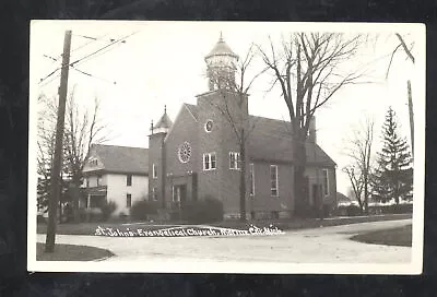 Rppc Marine City Michigan St. John's Evangelical Church Real Photo Postcard • $16.99