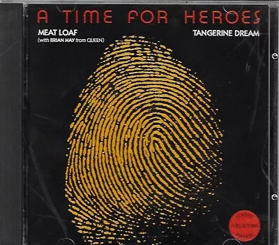 Meatloaf W/ Brian May & Tangerine Dream Time For Heroes Rare Cd Single • $19.99