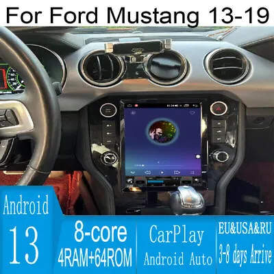 10.4  Android Navigation Car Gps Stereo Radio Carplay For Ford Mustang 2013~2020 • $645