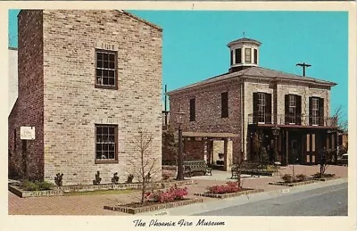 Ala Pheonix Fire Museum South Claiborne Street Mobile Alabama Postcard • $10