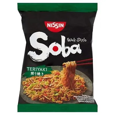 Nissin Soba Teriyaki Instant Noodles Bag 9x109g • £10.38