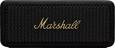 Marshall - Emberton II Bluetooth Speaker - Black/Brass • $132.99