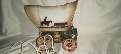 $59.99 • Buy Vintage Covered Wagon Lamp/Western Decor