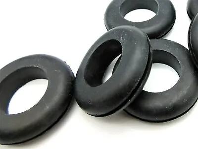 7/8” ID X 1 1/4  Hole Size 1/16  Groove Rubber Wire Grommet  Oil Resistant Buna • $12.41