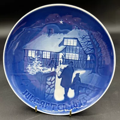 B&G Jule After Plate 1973 Copenhagen Porcelain Denmark Country Christmas 7  • $6.99