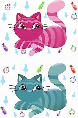 £3.49 • Buy Pin The Smile On The Cheshire Cat Game 10 Players A3 Size Mad Hatter,Alice,Props