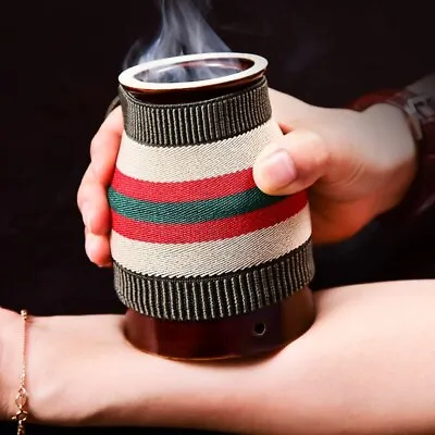 Hand Holding Moxibustion Scraping Ceramic Moxa Stick Burner Cup Warm Compress US • $23.58