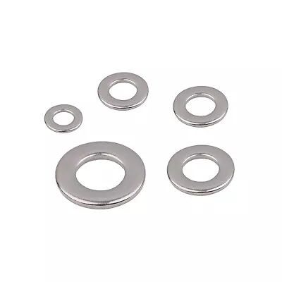 M3 M4 M5 M6 M8 Washers 304 Stainless Steel Flat Metric Fender Guard Standard • $9.60