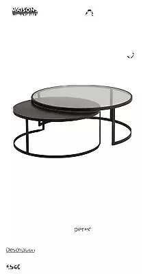 £99 • Buy Nest Of Glass Coffee Tables