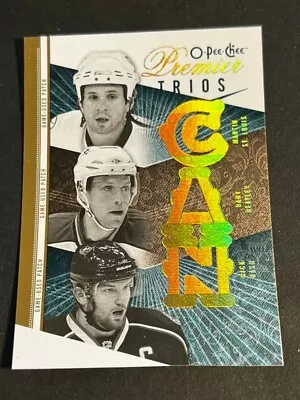 09-10 OPC BLANK BACK PROOF Trios Rick Nash Dany Heatley Martin St. Louis • $11.25