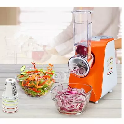 Vegetable Cutter Saladmaster Onion Fruit Slicer Electric Shredder Chopper Cutter • £104.39