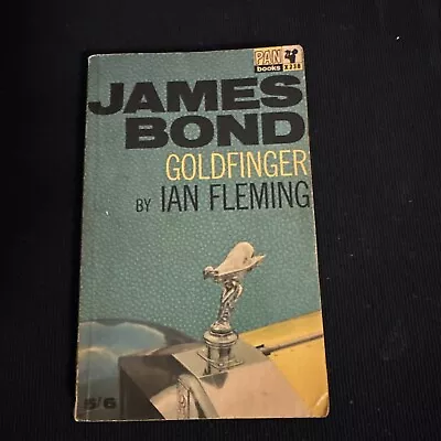 James Bond Goldfinger Ian Fleming Pan Books Paperback 1963 • $29