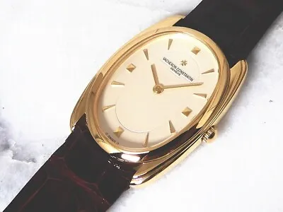 $6990 • Buy Vacheron Constantin Historical Ovale 31110/000J-7 18KYG Hand-winding Men's Watch