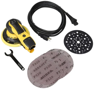 $689.66 • Buy Mirka Deros 625X Cv 150Mm Vacuum Orbit Sander With Case
