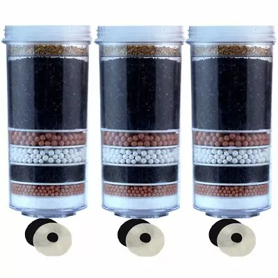 Aimex Water 8 Stage Premium Replacement Filter Ceramic Refine BPA FREE Pack Of 3 • $65.99