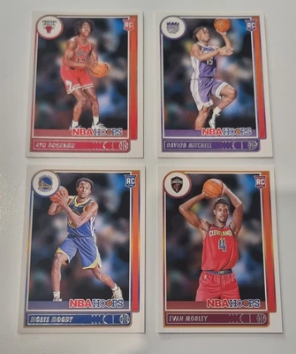 $1 • Buy 21-22 NBA Hoops LOT MOBLEY.MOODY.AYO.MITCHELL ROOKIES